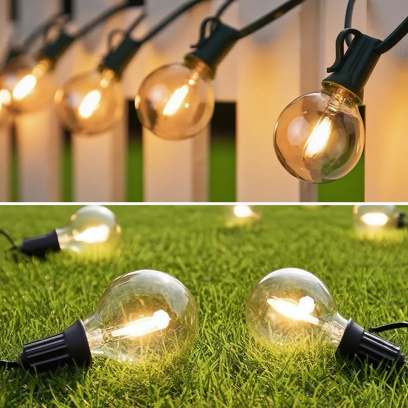 Sphoon G40 Led Replacement Light Bulbs,Amber Glass E12 Candelabra Light