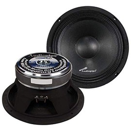 Audiopipe 1 Pair 8" 500W Full Range Loud Speakers Low