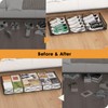 NADAMOO Large Under Bed Storage with Wheels, Low Profile Rolling