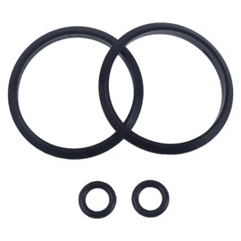 NETYANPI CCV Crankcase Ventilation Breather Seal Set F4TZ-6769-A F4TZ-6769-C Compatible with Ford 1994-2003 7.3L Powerstroke Diesel Engine