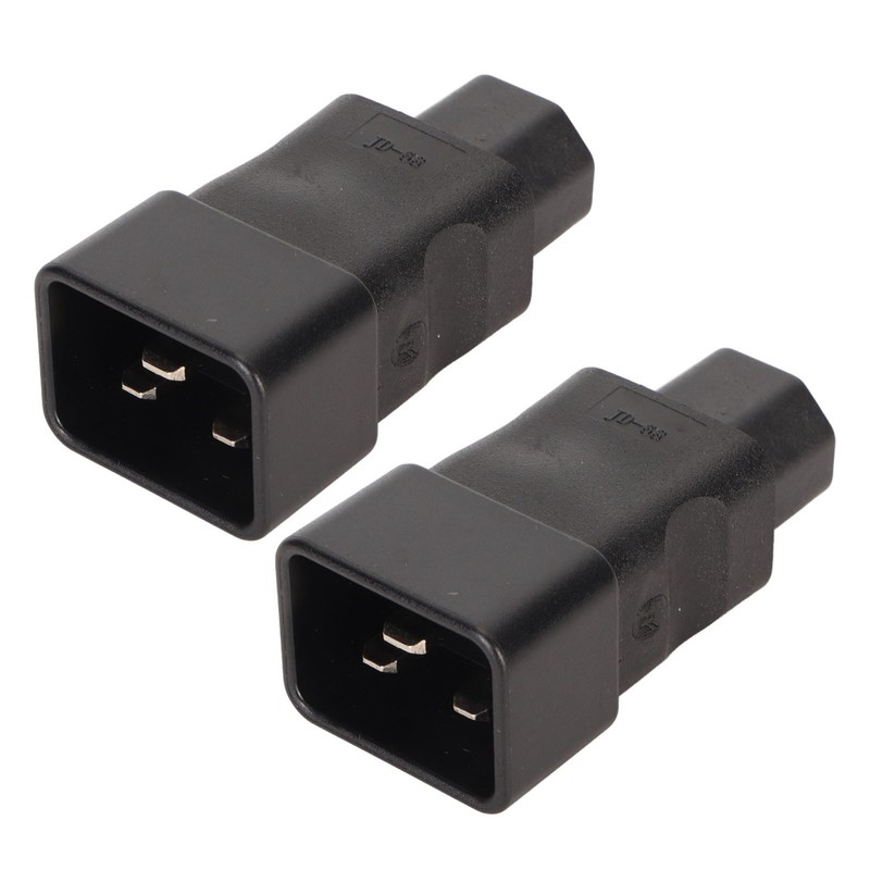 2pcs IEC320 C20 to IEC320 C15 Power Adapter Professional Standard