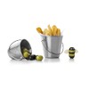 ibili 711809 Bucket, Stainless Steel, Silver, 9 x 9 x