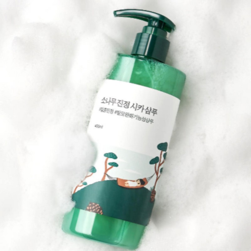 Round Lab Pine Soothing Cica Shampoo Scalp Hair Loss 400ml