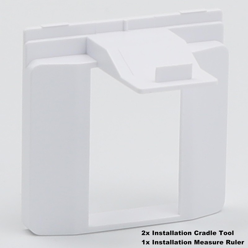 Installation Cradle Tool for Magnetic Cabinet Locks. Universal Replacement Installation
