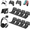 Controller/Headset Holder, Foldable Headphone Holder Wall, Universal Headphone Hook for