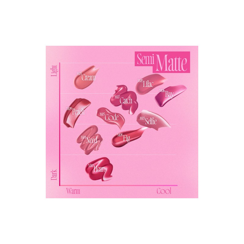 fwee Pink Obsession Stay-Fit Lip Tint 3.8g - M06 Bay