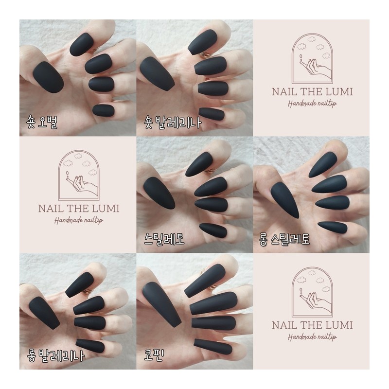 Mermaid White Pearl ·͜· Handmade Nail Tips - Stiletto /