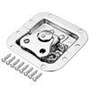 GBGS 8 Pcs Spring Loaded Recessed Flight Case Latch,Butterfly Twist