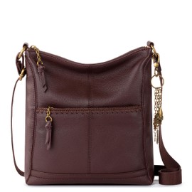 The Sak Lucia Leather Crossbody Purse - Premium Leather Women's Handbag for Everyday & Travel - Cross Body Bag With Zipper