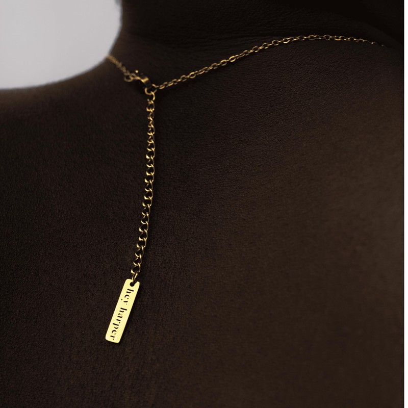 Hey Harper Gold Chain Chocker Necklace For Women Trendy Necklace