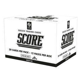 Panini 201630BOX12FP SC Score Trading Cards Ligue 1 2023-2024 Box of 12 Fat Packs