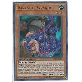 Yu-Gi-Oh! - Parasite Paranoid - SBTK-EN028 - Ultra Rare - 1st Edition - Speed Duel - Trials of The Kingdom