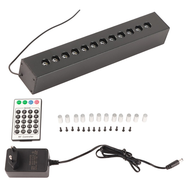 Fiber Optic Lights Kit 12 Holes 6W White Light Meteor