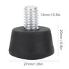 Universal 1/4 Inch 3/8 Inch Rubber Foot for Tripod Monopod,