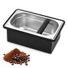 Espresso Knock Box, Stainless Steel Coffee Knock Box Large Capacity
