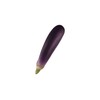 zaoalife 2pcs Artificial Eggplants Simulation Eggplants Mini Purple Eggplants Simulation