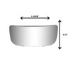 RAMCO ENGINEERING SNP-GLS602WS-KIT RV CONVEX MIRROR GLS602