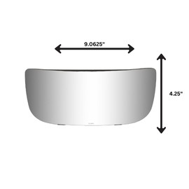 RAMCO ENGINEERING SNP-GLS602WS-KIT RV CONVEX MIRROR GLS602