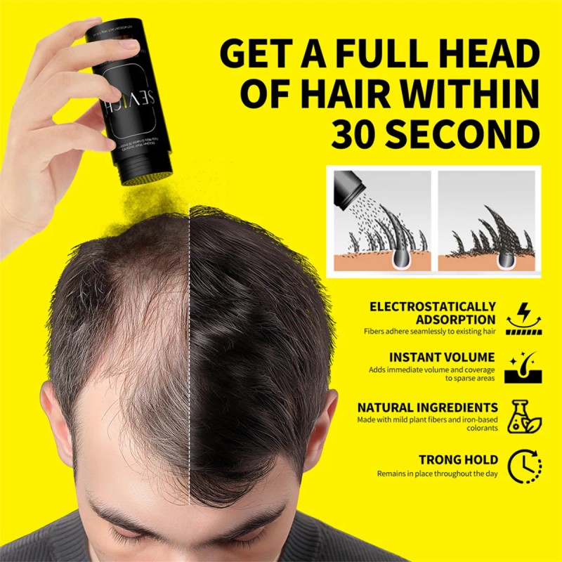 Harmei 100g Fibra Capilar Calvici Barba Cabello Envio Gratis