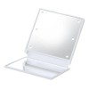 Espejo De Maquillaje Portátil Plegable Con 2 Miniled, 6