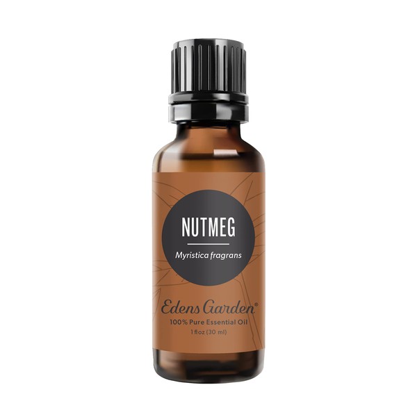Edens Garden Nutmeg Essential Oil, 100% Pure Therapeutic Grade (Undiluted Natural/Homeopathic Aromatherapy Scented Essential Oil Singles) 30 ml