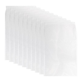 QIHUAN 10 Pieces Nylon Filter Bags, Drawstring Filter Bags, Kitchen Tools, Reusable Filter Bags, Food Filter.