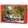 CASTORLAND 2000 Piece Jigsaw Puzzles, The forest stream, Mountain stream,