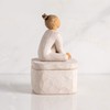 Willow Tree The Dancer Keepsake Box, Sculpted Hand-Painted Keepsake Box
