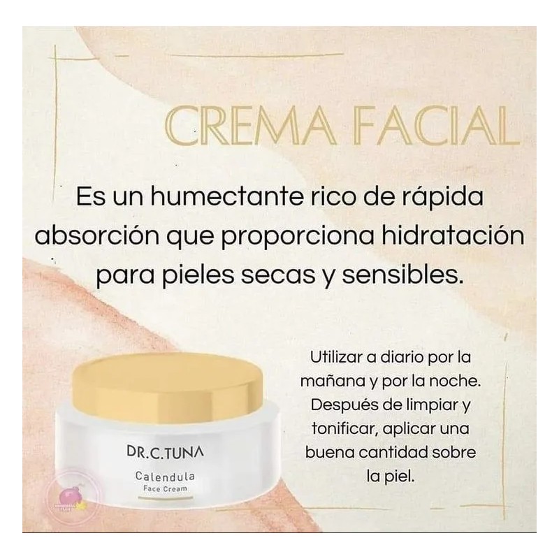 Crema Calendula,tónico Calendu/jabón Calendula 3pzs Fármasi/ Neutro