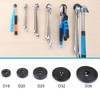 MIN CI Pack of 30 Black Magnets Strong 10 kg