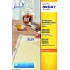 Avery L4744REV-25 Etiketten ablösbar 96 x 50,8 mm 250 Stück