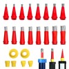 starfa lab 22PCS Stainless Steel Caulking Nozzles Set, Reusable Universal