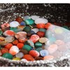 SOSMAR - 300 g Colourful Gemstones Tumbled Stones Set -
