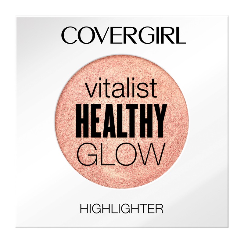 COVERGIRL Vitalist Healthy Glow Highlighter, Sunkissed, 0.11 Pound (packaging may