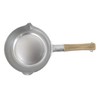 Kyoto Katsugu Snow Flat Pot, Frosted, 7.9 inches (20 cm),