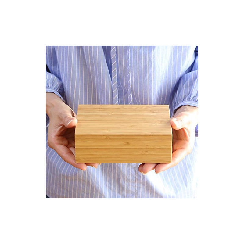 Kochosai Kosuge 1-Tier Lunch Box, Natural