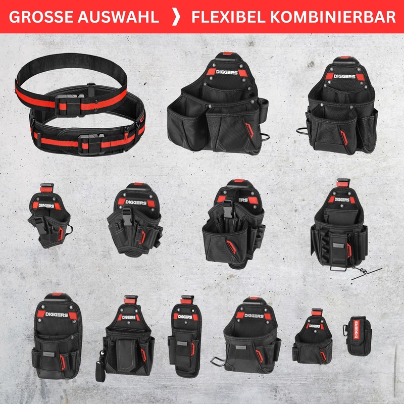Diggers Tools - Cordless Screwdriver Holster Tool Bag - [Size