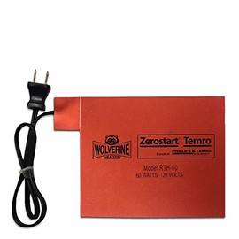 Zerostart 3400066 Silicone Pad Battery Heater, 5½" x 8½" | 120 Volts | 60 Watts