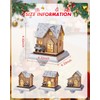 4Pack Christmas Stocking Holders for Mantle, Set of 4 Christmas