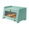 TIRYIUOU Bread Box for Kitchen Countertop: Large Capacity Farmhouse Bread