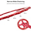 CYSKY Narrow Wide Chainring 36T 104 BCD Bike Single Chainring