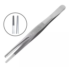 Hergom Premium Pinza Disección Sin Dientes 25cm Instrumental Hergom Premium