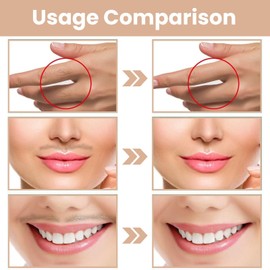 2Pcs Facial Hair Removal Cream,Hair Removal Kit,Upper Lip Hair Remover,Face Hair Remover for Women,Moisturizing Painless Hair Removal Cream,Lip Hair Remover Women,Hair Remover Cream,Hair Removal Face