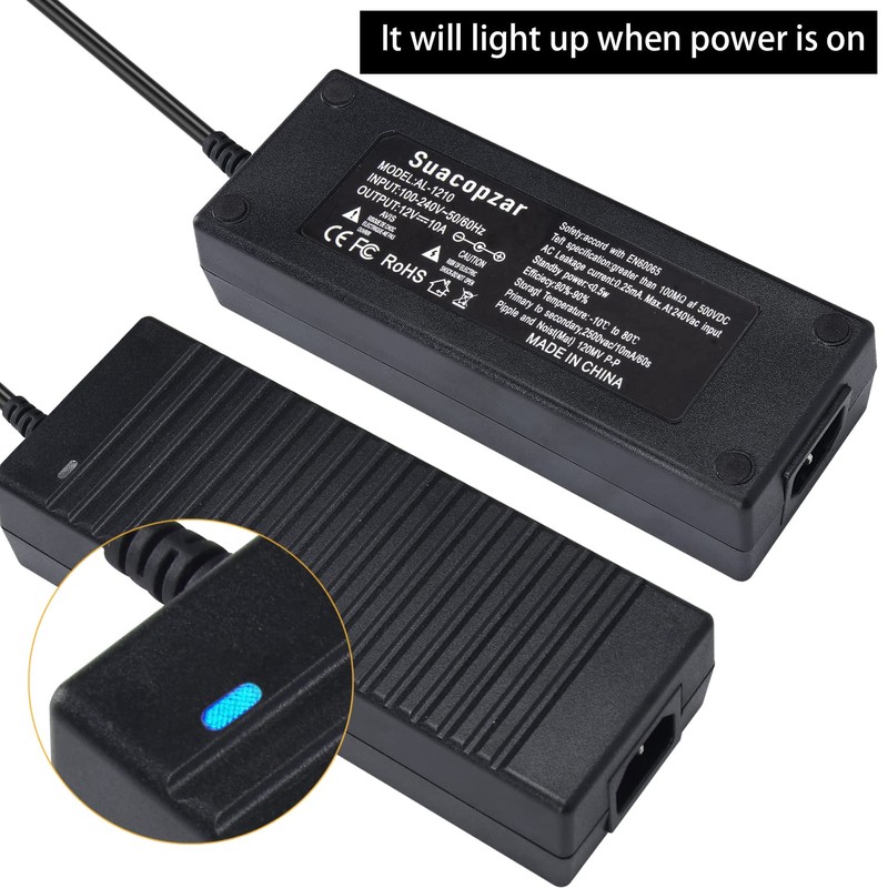 Convertidor de corriente de 110 V a 12 V 10