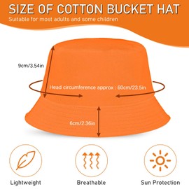 ASMIZ 12 Pack Bucket Hat Bulk for Men Women Summer Packable Sun Hat Set Lightweight Outdoor Fishman Cap Travel Beach Hats