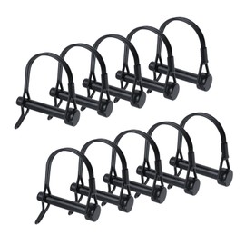 Oedema 10 Pcs Trailer Pin 5/16 Inch Wire Trailer Hitch Pin Trailer Coupler Pin Carbon Steel Pins for Farm Lawn Garden Wagons