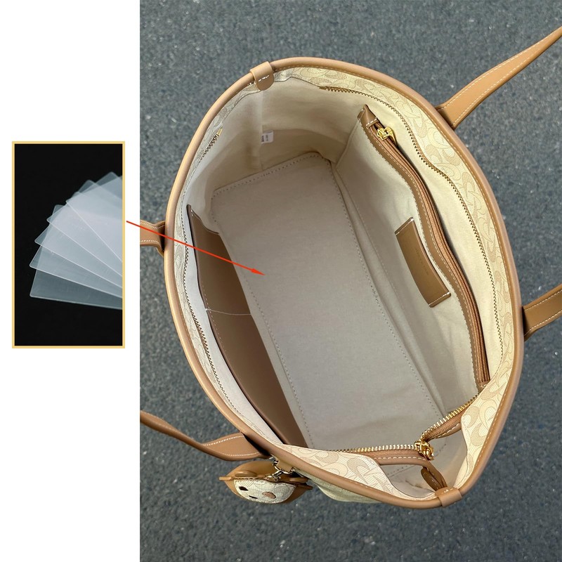 4 Pcs Handbag Base Shaper, 13.78×7.09 Inch Purse Bottom Insert