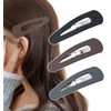 Herbeluemily HM-0138-R02-B Hair Pin, Bangs, Hair Clip, Clip, Bangs, Large,