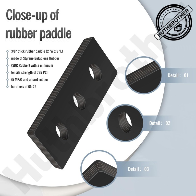 Snow Blower Impeller Modification Kit Universal 3/8" 3-Blade, for Modifies