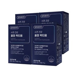 More Nature 모어네이처 수면 건강 꿀잠 락티움 30정 x 4박스 More Nature Sleep Health Honey Sleep L-theanine 30 tablets x 4 boxes